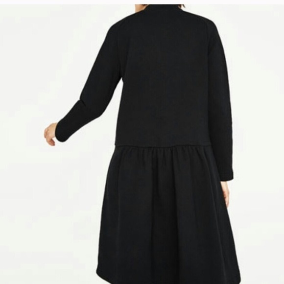 NWOT Zara Sweater Dress with Ring Zipper, XS - Picture 6 of 9